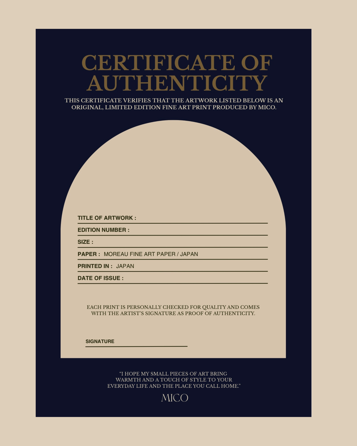 Morning might be gentler.